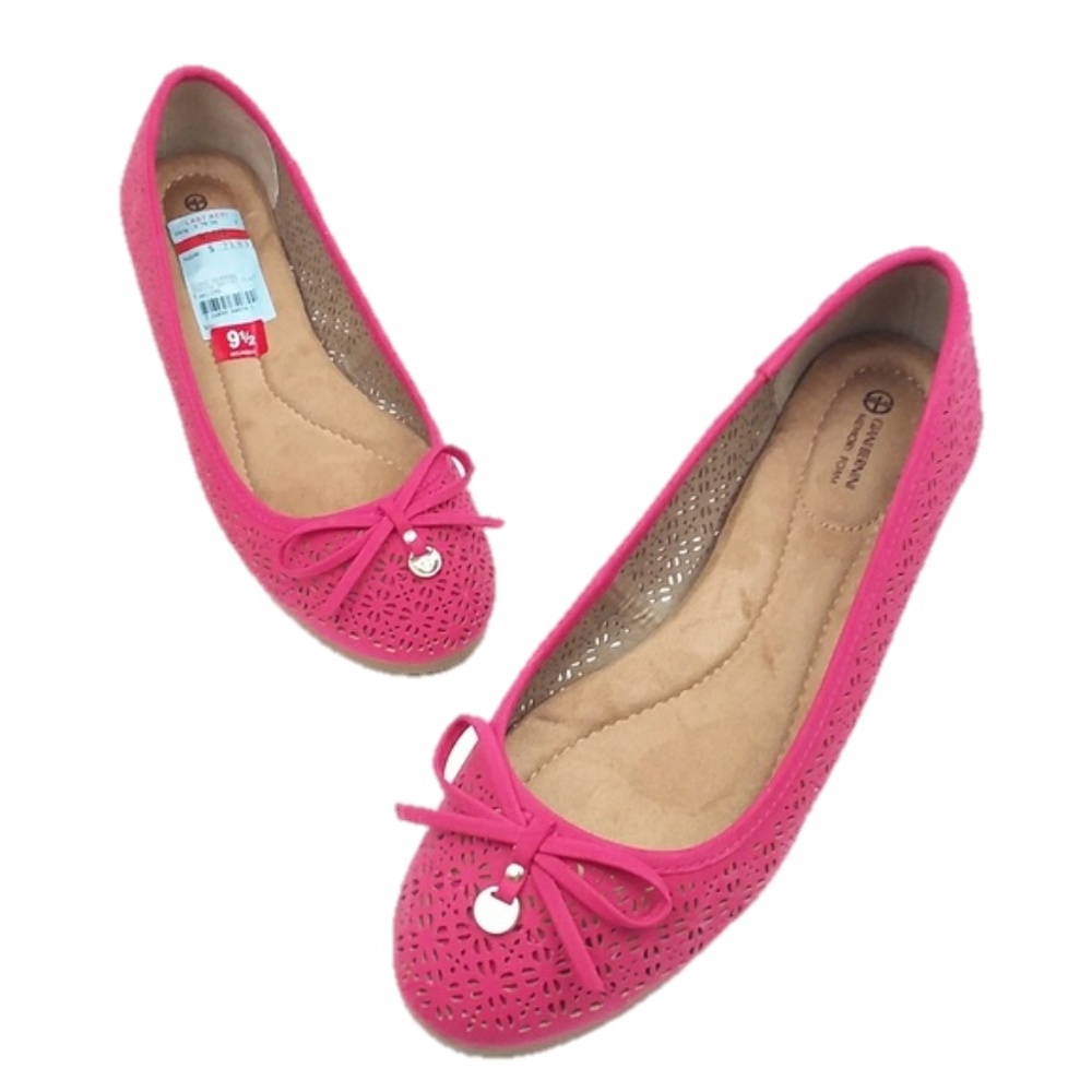 Giani Bernini ODEYSA Memory Foam Ballet Flats